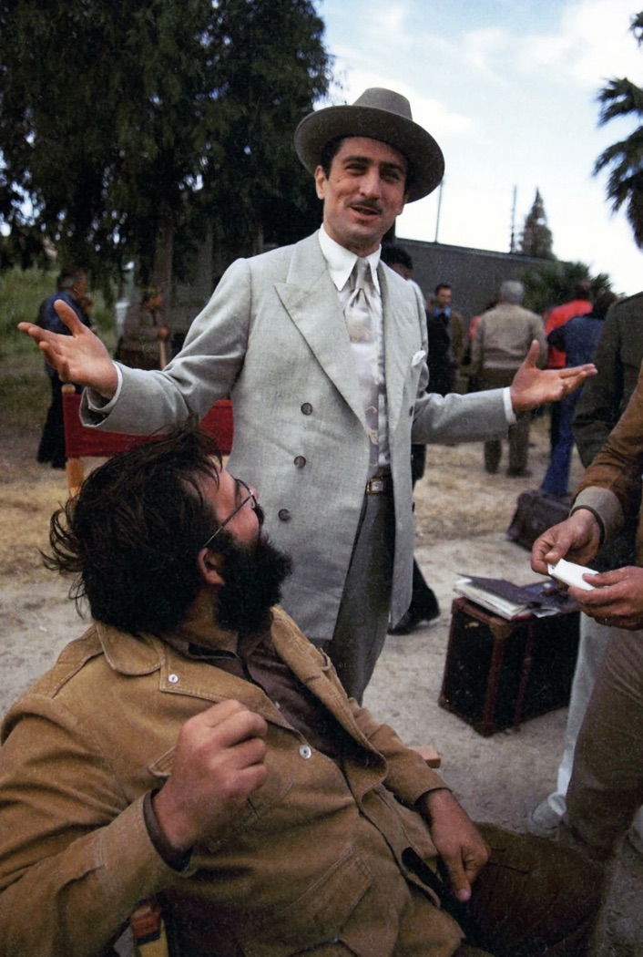 Robert De Niro and Frances Ford Copolla 